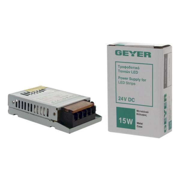 Geyer Τροφοδοτικό 15W 24V DC IP20 LD15M-24 - Image 2