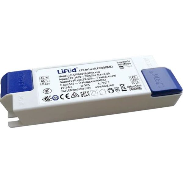 Geyer Driver Flicker Free για Panel 60W Lifud LF-GIF060YA