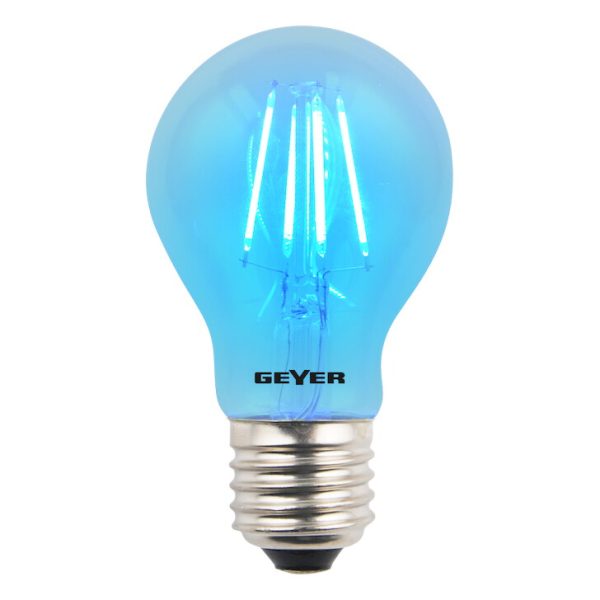 GEYER LFA274-B Λάμπα LED Color Α60 4W E27 μπλε 60lm - Image 2