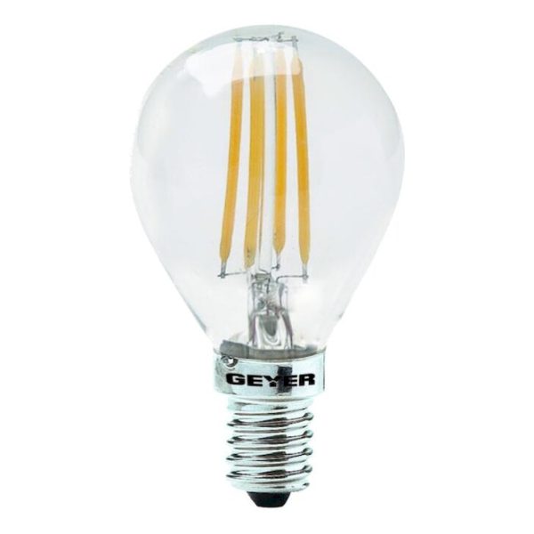 Geyer λαμπτήρας LED Σφαιρική Filament G45 4W E14 4000K LFGLC144 - Image 3