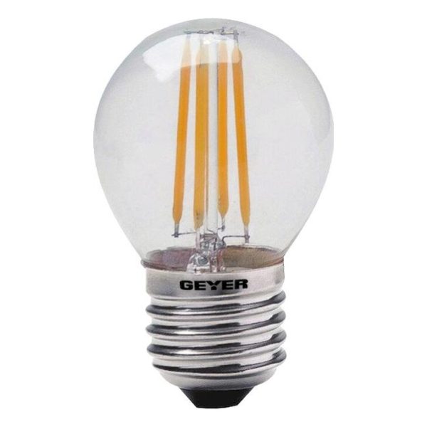 Geyer λαμπτήρας LED Σφαιρική Filament G45 4W E27 2700K dim LFGLW274D