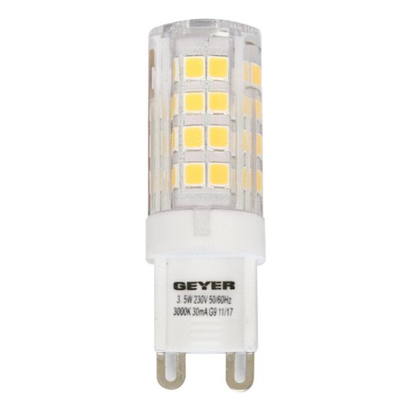 Geyer λαμπτήρας LED G9 3.5W 3000Κ LG93.5-PW