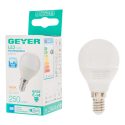 Geyer λαμπτήρας LED Σφαιρική 3W Ε14 3000K LGLWE143S