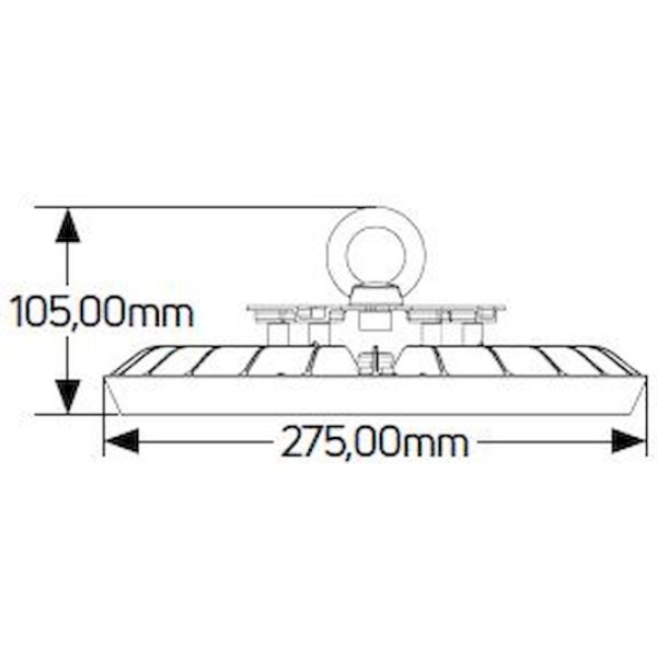 Geyer Καμπάνα LED Highbay Economy 100W 5000K IP65 LHB100RNS - Image 3