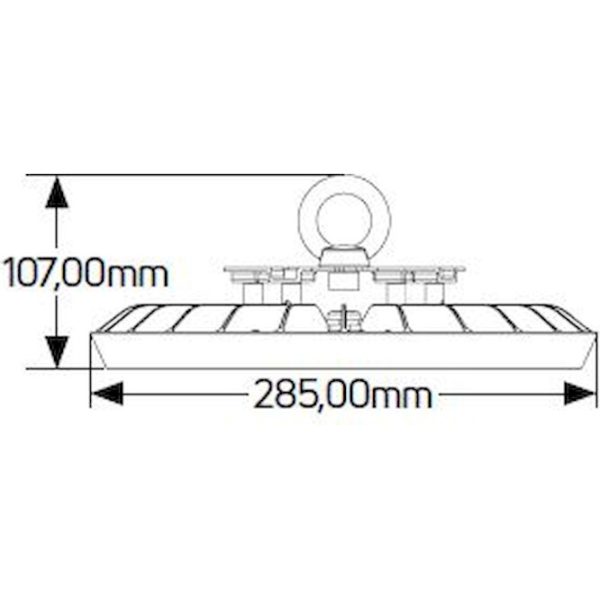 Geyer Καμπάνα LED Highbay Economy 150W 5000K IP65 LHB150RNS - Image 2