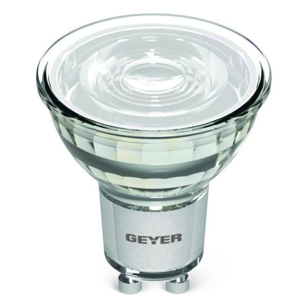 Geyer λαμπτήρας LED Glass 4W GU10 3000K dim LHG53630DE