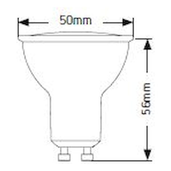 Geyer Λαμπτήρας LED 5W GU10 3000K LHGW536E - Image 3