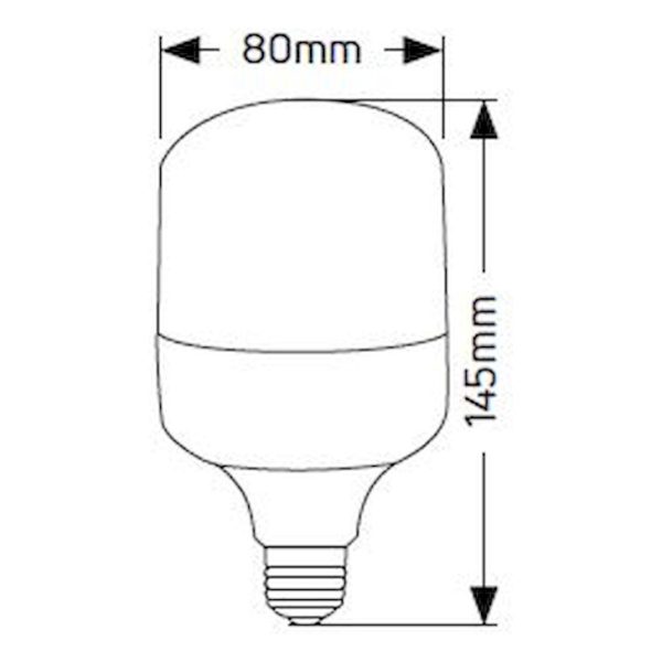 Geyer λαμπτήρας led high power 4000K 20W - Image 3