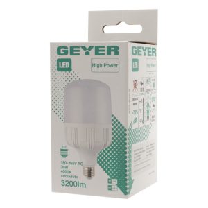 Geyer λαμπτήρας LED High Power Premium 36W E27 4000K IP44 LHPC2736