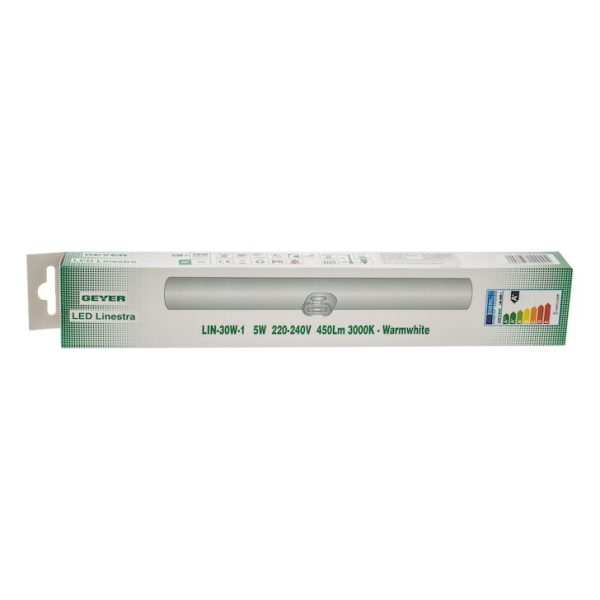 Geyer Λάμπα LED Linestra 5W 3000K 0.3m LIN-30W-1