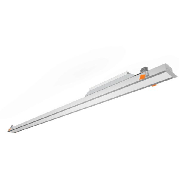 Geyer Φωτιστικό LED Line 40W 4000K 1.2m γκρι LLRT-1.2CD