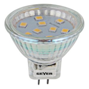 Geyer Λάμπα LED MR11 Glass 2W GU4 4000K 12V LMR11C