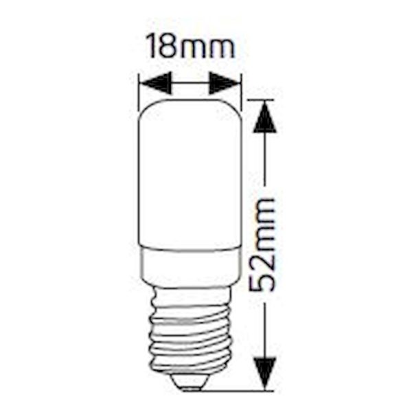 Geyer Λάμπα LED Νυxτός 1.3W E14 μπλε  LNL-B - Image 2