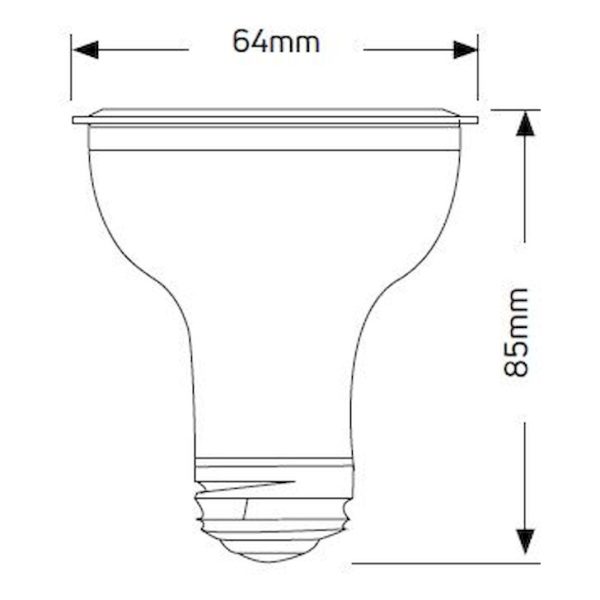 Geyer Λάμπα LED PAR20 7W E27 4000K LP20CE277 - Image 2