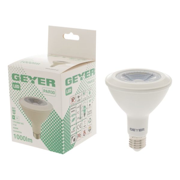 Geyer λαμπτήρας LED PAR30 11W E27 4000K LP30CE2711 - Image 3