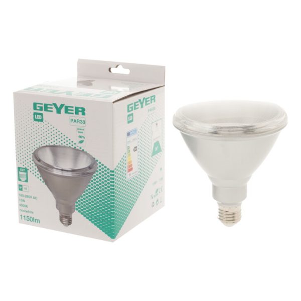 Geyer Λάμπα LED PAR38 15W E27 4000K IP65 LP38CE2715 - Image 2
