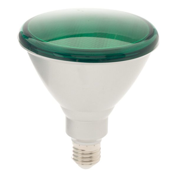 Geyer Λάμπα LED PAR38 15W E27 πράσινo IP65 LP38GE2715