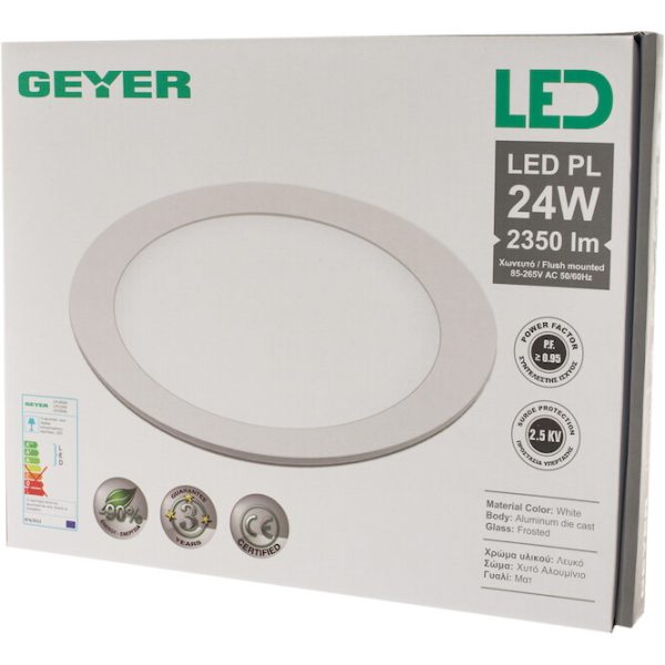 Geyer PL LED 24W 3000K Φ200mm LPLW24S