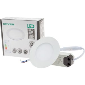 Geyer panel led 3W 3000K LPLW3S