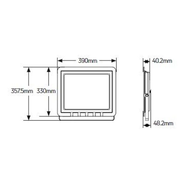 Geyer Προβολέας LED 200W 3000K IP65 μαύρος LPRM200W3 - Image 2