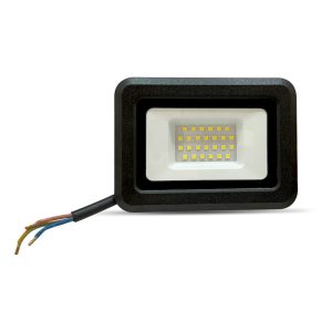 Geyer Προβολέας LED Economy 20W 6500K IP65 μαύρος LPRM20DE