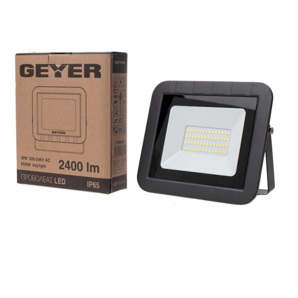 Geyer LED Προβολέας 30W 6500K IP65 LPRM30E