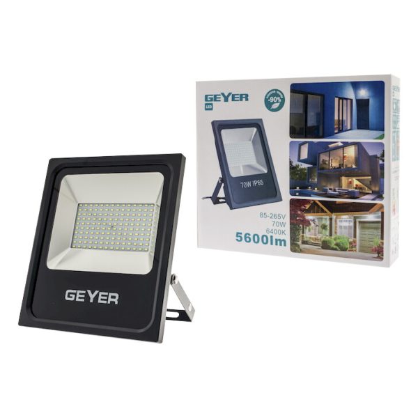 Geyer LED Προβολέας 70W 6400K LPRM70 - Image 2