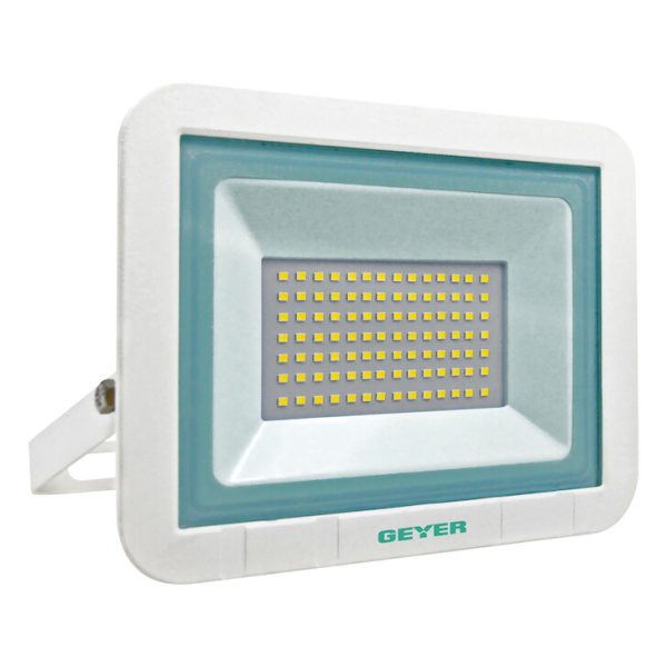 Geyer Προβολέας LED 50W 4000K IP65 λευκός LPRW50C