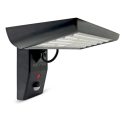 Geyer LED Ηλιακός Προβολέας 8W 6500K+4000K+3000K IP65 μαύρος LSL-03A