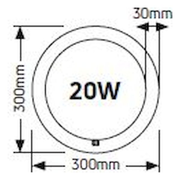Geyer λαμπτήρας LED T9 Κυκλική 16.5W 6500K LT9-32D - Image 3