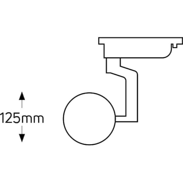 Geyer Spot ράγας για AR111 GU10 4κ λευκό LTR0674GU10W - Image 3