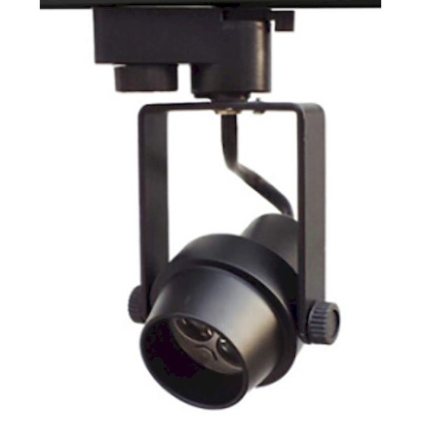 Geyer Spot ράγας για PAR16 GU10 4κ μαύρο LTR0854GU10B