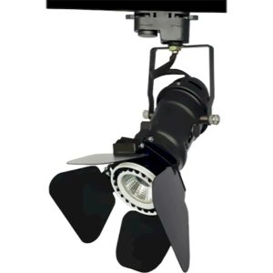 Geyer Spot ράγας για PAR30 E27 4κ μαύρο LTR1194E27B
