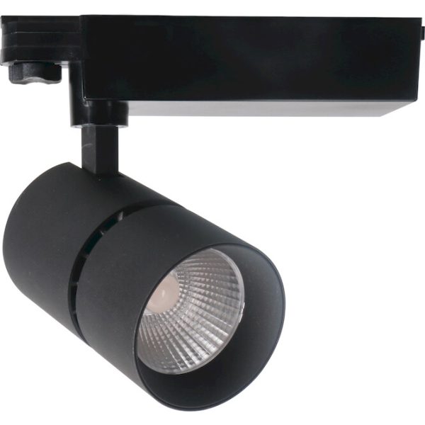 Geyer Φωτιστικό ράγας LED 30W 2700K 25° μαύρο LTR6057-25B