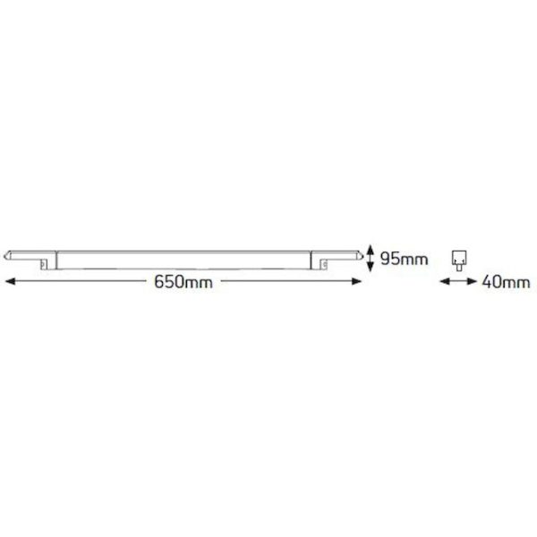 Geyer Φωτιστικό ράγας Led Innova 30W 4000K Wide90° LTRLAIW9030C - Image 3