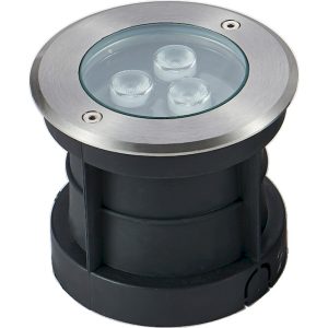 Geyer Φωτιστικό LED δαπέδου 6W 3000K IP68  Φ120mm LULR125W6