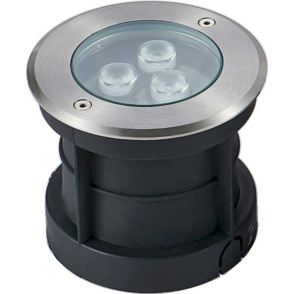 Geyer Φωτιστικό LED δαπέδου 6W 3000K IP68  Φ120mm LULR125W6