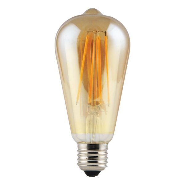 GEYER LVST64 Λάμπα LED Vintage ST64 6W E27 2000K - Image 2