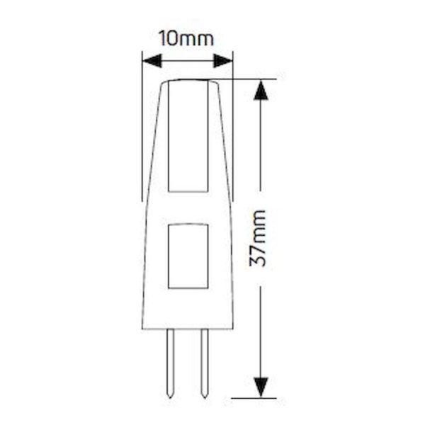 Geyer λαμπτήρας LED G4 1.5W 3000K 12V LWG416 - Image 4
