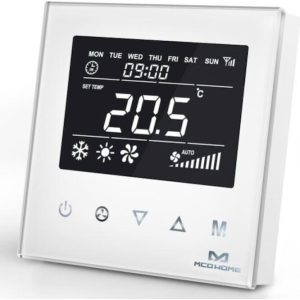 Fibaro MCO Home θερμοστάτης fan coil (4-pipe) κωδικός MH8-FC4-W white