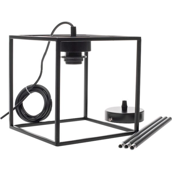 Geyer Φωτιστικό Iron E27 μαύρο smoky glass PBIS1015 - Image 3