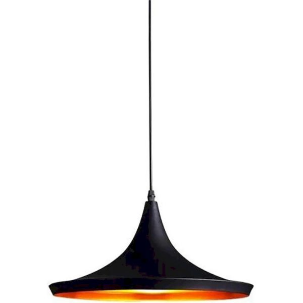 Geyer Φωτιστικό Iron E27 μαύρο PBP3625E27