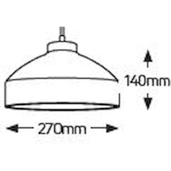 Geyer Φωτιστικό Cement E27 PC270140E27 - Image 3