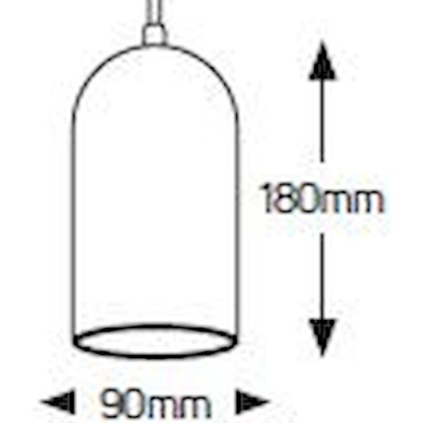 Geyer Φωτιστικό Cement E27 λευκό PC6639W - Image 2