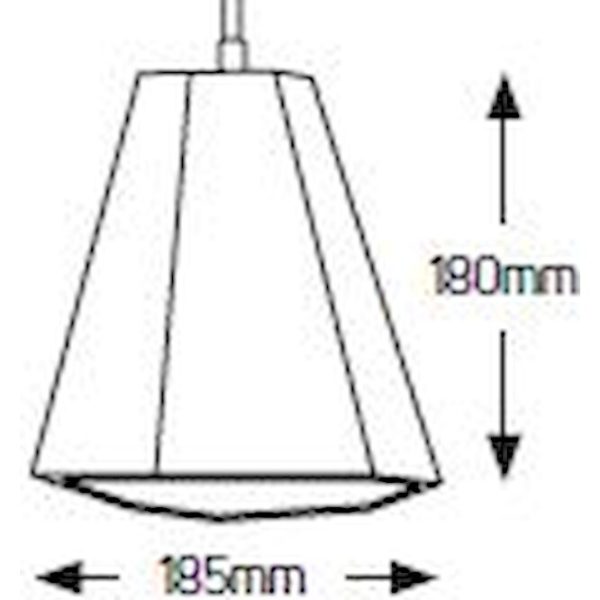 Geyer Φωτιστικό Cement E27 γκρι PC6643G - Image 3