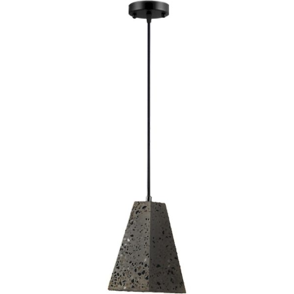 Geyer Φωτιστικό Cement E27 γκρι PC6643G