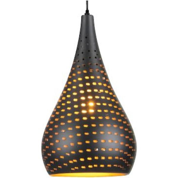 Geyer Φωτιστικό Iron E27 μαύρο PGI2040E27