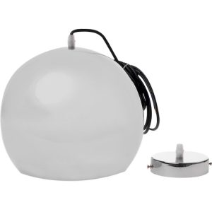Geyer Φωτιστικό Iron E27 250x230 καλώδιο 2.5m λευκό PWI2525E27