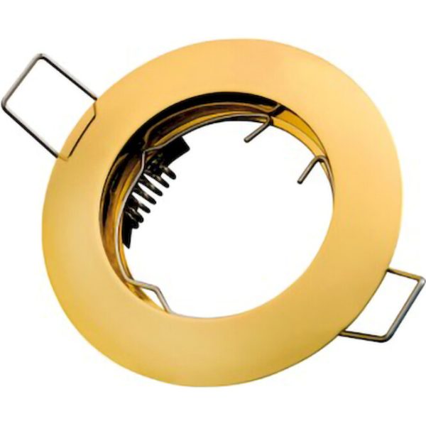 Geyer Στρογγυλό spot GU10 χρυσό SP60G