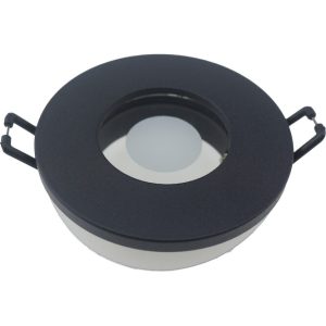 Geyer Στρογγυλό spot R65 GU10 μαύρο SPR44G65B